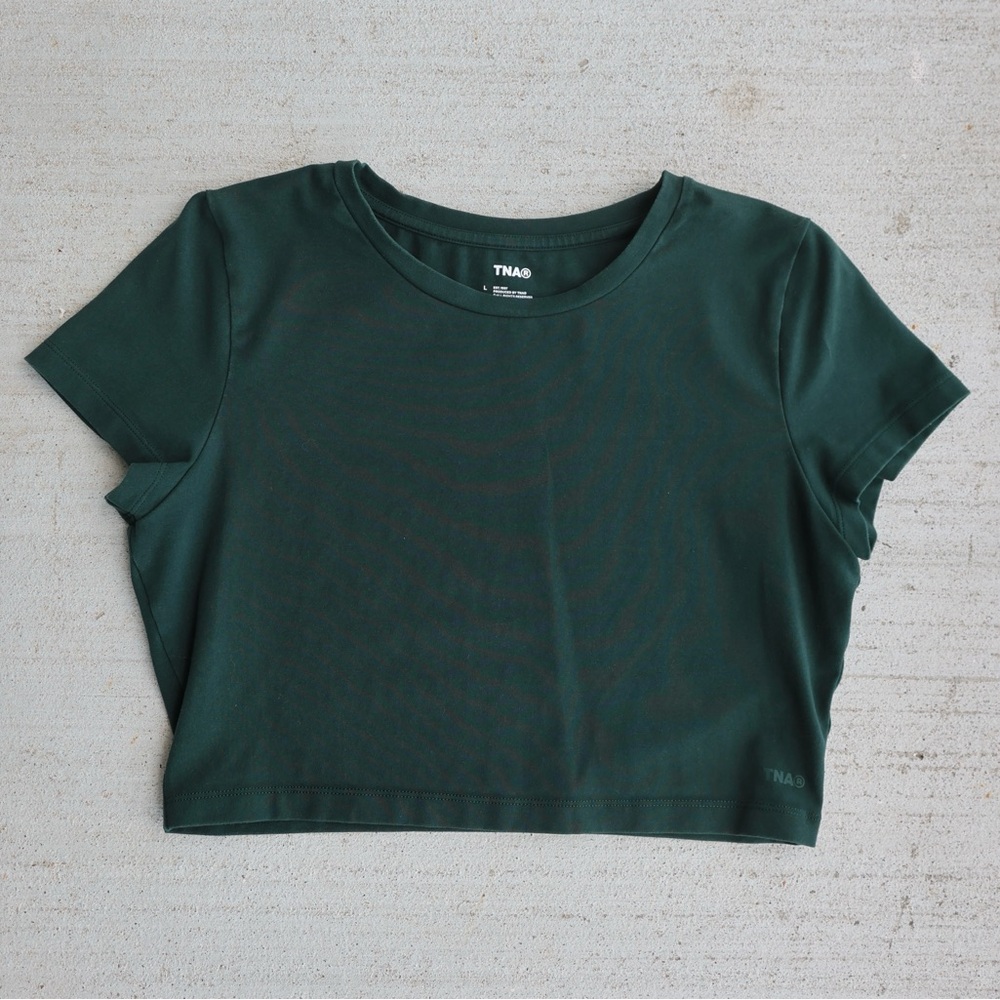TNA Forest Green Crew Neck Tee